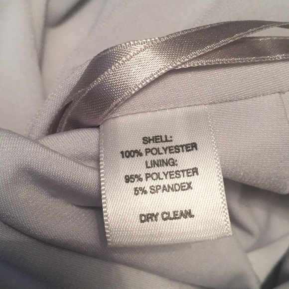 WHBM Metallic silver sequin dress - Picture 5 of 8